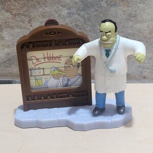 Vintage Burger King Dr Hibbert Figure The Simpsons Creepy Classics
